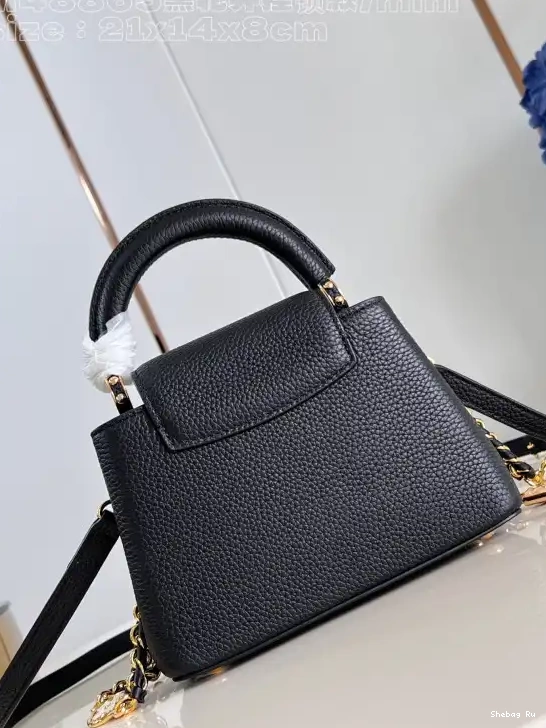 MINI-21*14*8CM LOUIS VUITTON CAPUCINES 0515